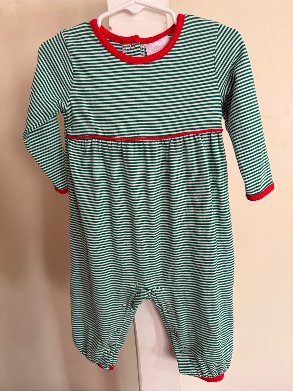 Stitchy Fish Romper - Picture 3 of 9